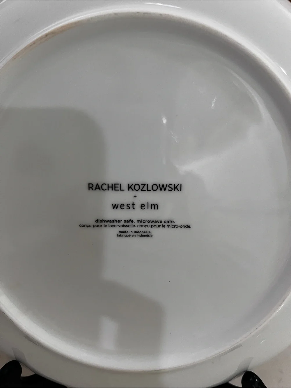 West Elm Dapper Animal Rabbit salad Plate